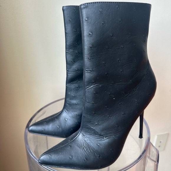 Black pointy toe boots - Picture 1 of 7